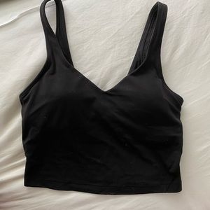 lululemon align tank size 4 black
